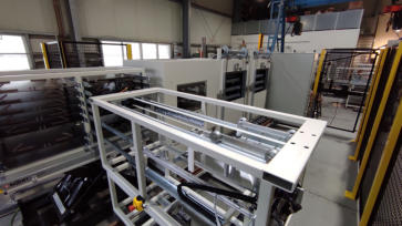 LP 125-2-VK Automation with 2 Hotpress Systems & 1 Cooling Press